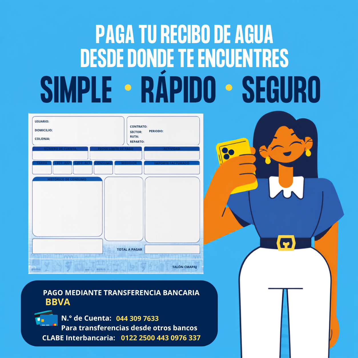 Datos para transferencia